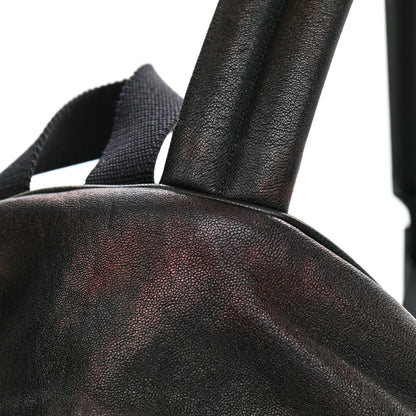 Saint Laurent Sheepskin City Backpack Black 12 of 13
