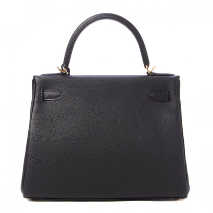 Hermes Togo Kelly Retourne 28 Black 4 of 34