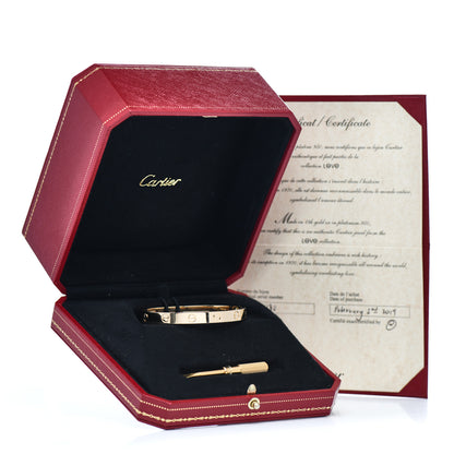 Cartier 18K Yellow Gold LOVE Bracelet 16 5 of 5