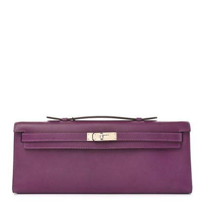 Hermes Swift Kelly Cut Clutch Pochette Anemone 1 of 8