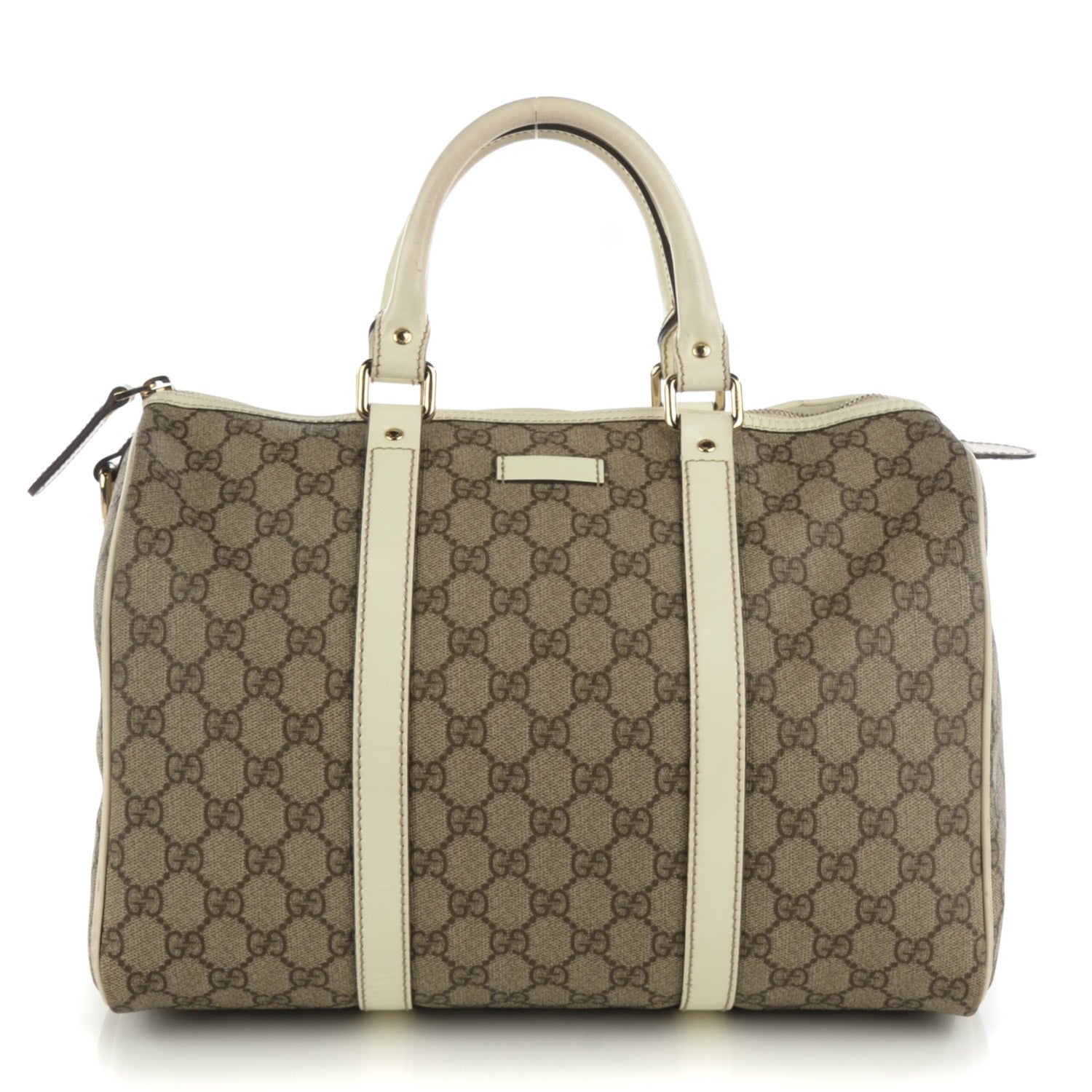Gucci GG Plus Monogram Medium Joy Boston Off White 1 of 10