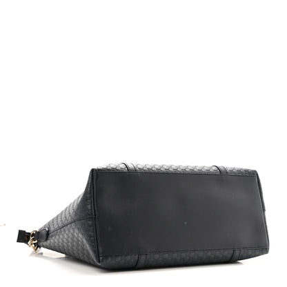 Gucci Soft Microguccissima Dome Satchel Navy 4 of 14