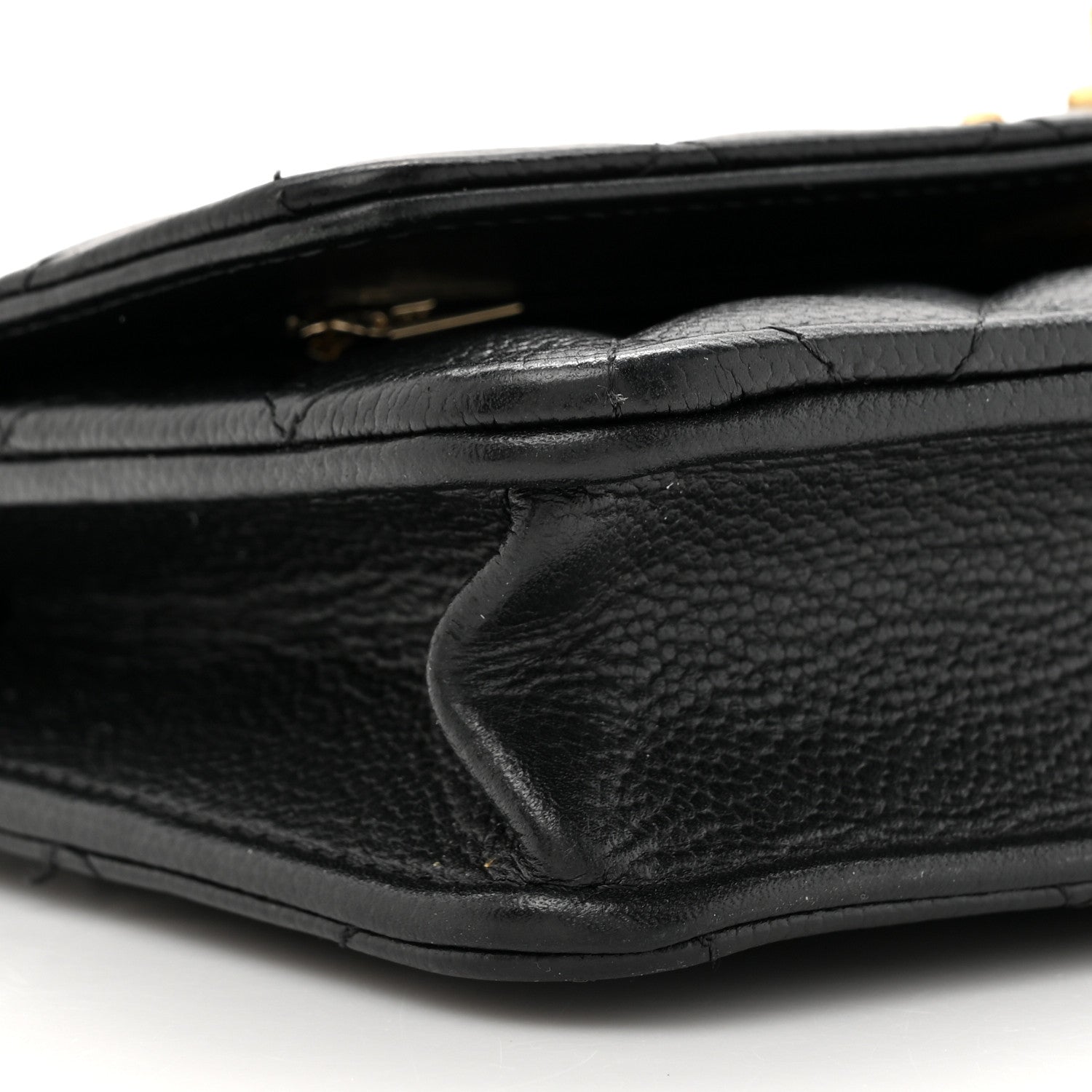 Chanel Caviar Quilted Sweetheart Wallet On Chain WOC Black 11 of 12