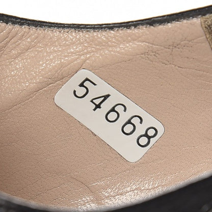 Chanel Calfskin CC Cap Toe Lace Up Oxfords 37 Black 10 of 13