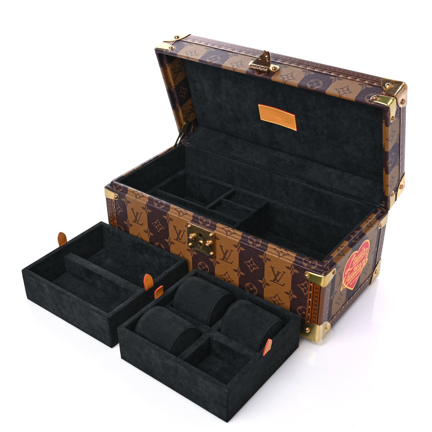 X NIGO Reverse Monogram Stripes Coffret Accessories