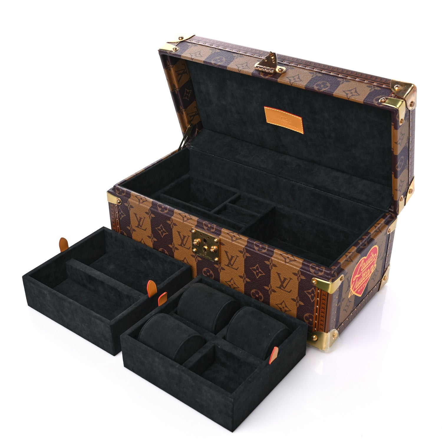 Louis Vuitton X NIGO Reverse Monogram Stripes Coffret Accessories 6 of 12