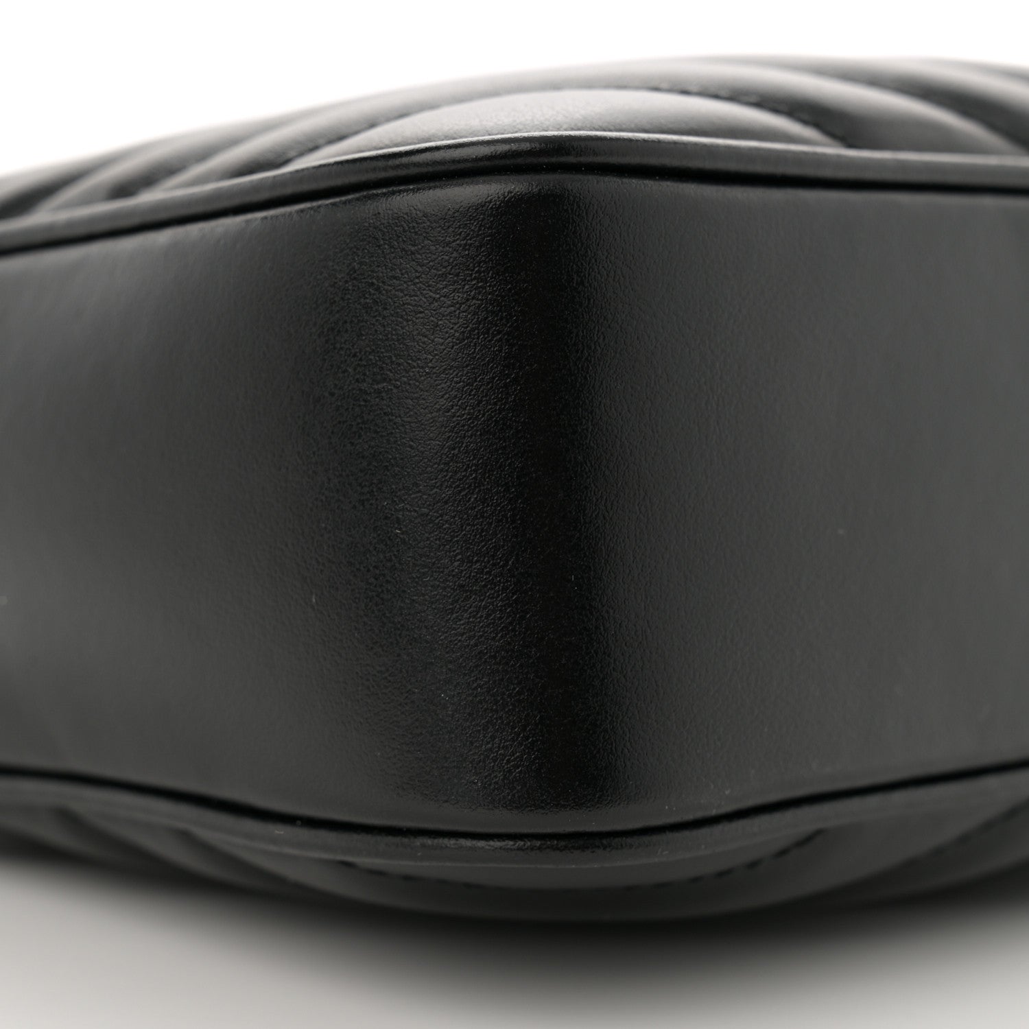Saint Laurent Calfskin Matelasse Monogram Monochrome Lou Camera Bag Black 9 of 13