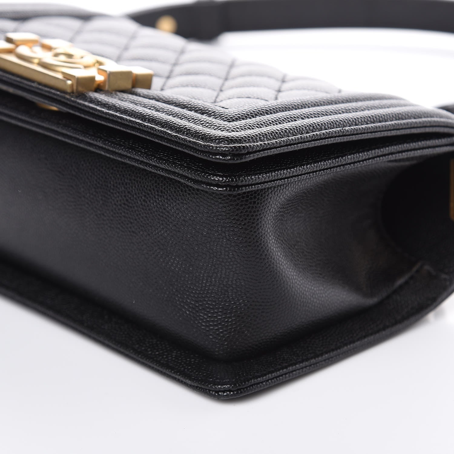 Chanel Caviar Quilted Small Boy Flap Black 9 of 10