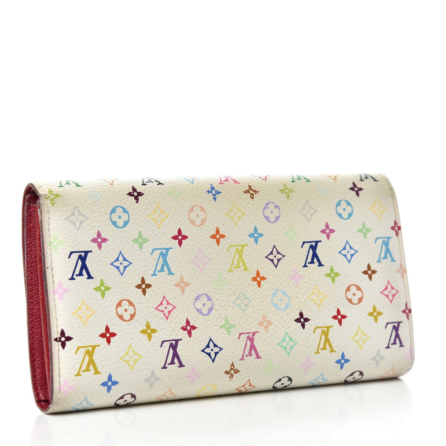 Monogram Multicolor Sarah Wallet White Eglantine