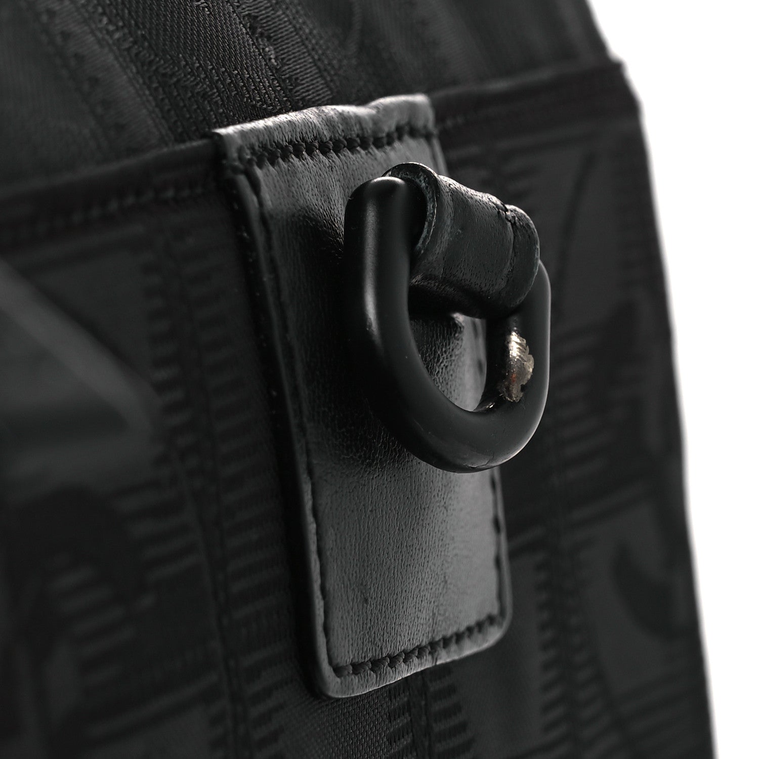 Chanel Nylon Travel Shoulder Bag Black 10 of 11