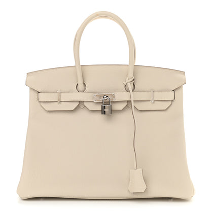 Hermes Togo Birkin 35 Craie 1 of 12