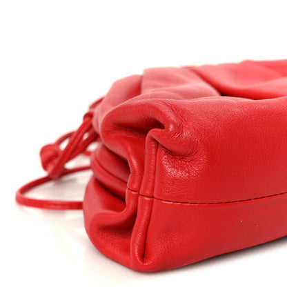 Bottega Veneta Butter Calfskin The Mini Pouch Red 10 of 11