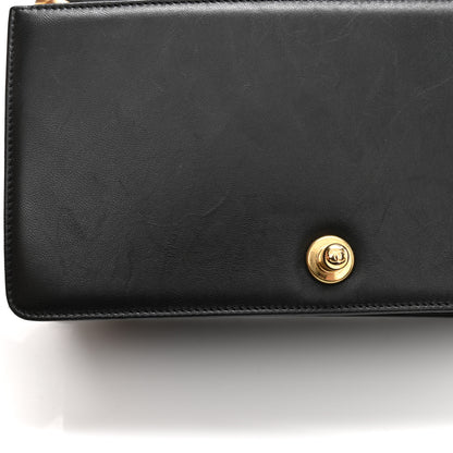 Chanel Lambskin Quilted Medium Boy Flap Black 12 of 15