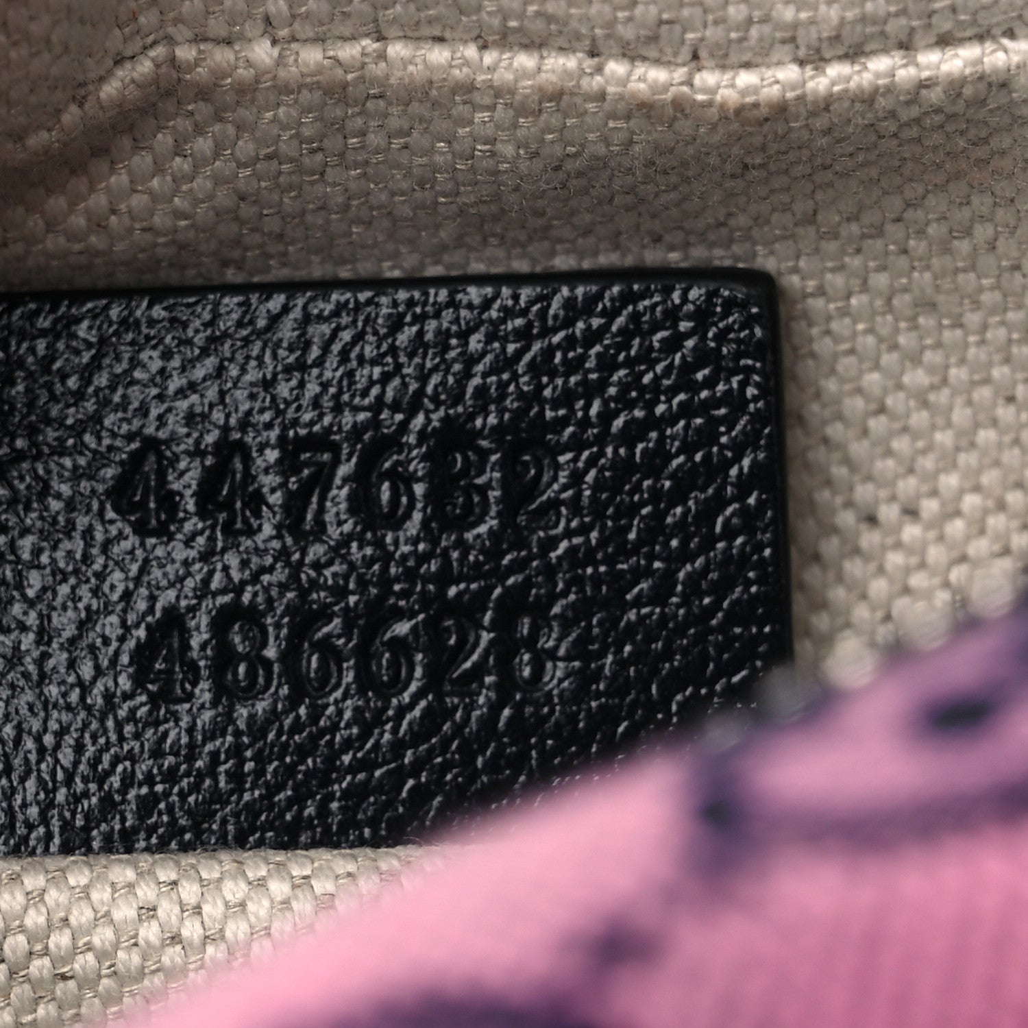 Gucci Monogram Multicolor Matelasse Diagonal Small GG Marmont Chain Shoulder Bag Pink Blue 7 of 10