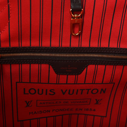 Louis Vuitton Damier Ebene Neverfull MM 5 of 8