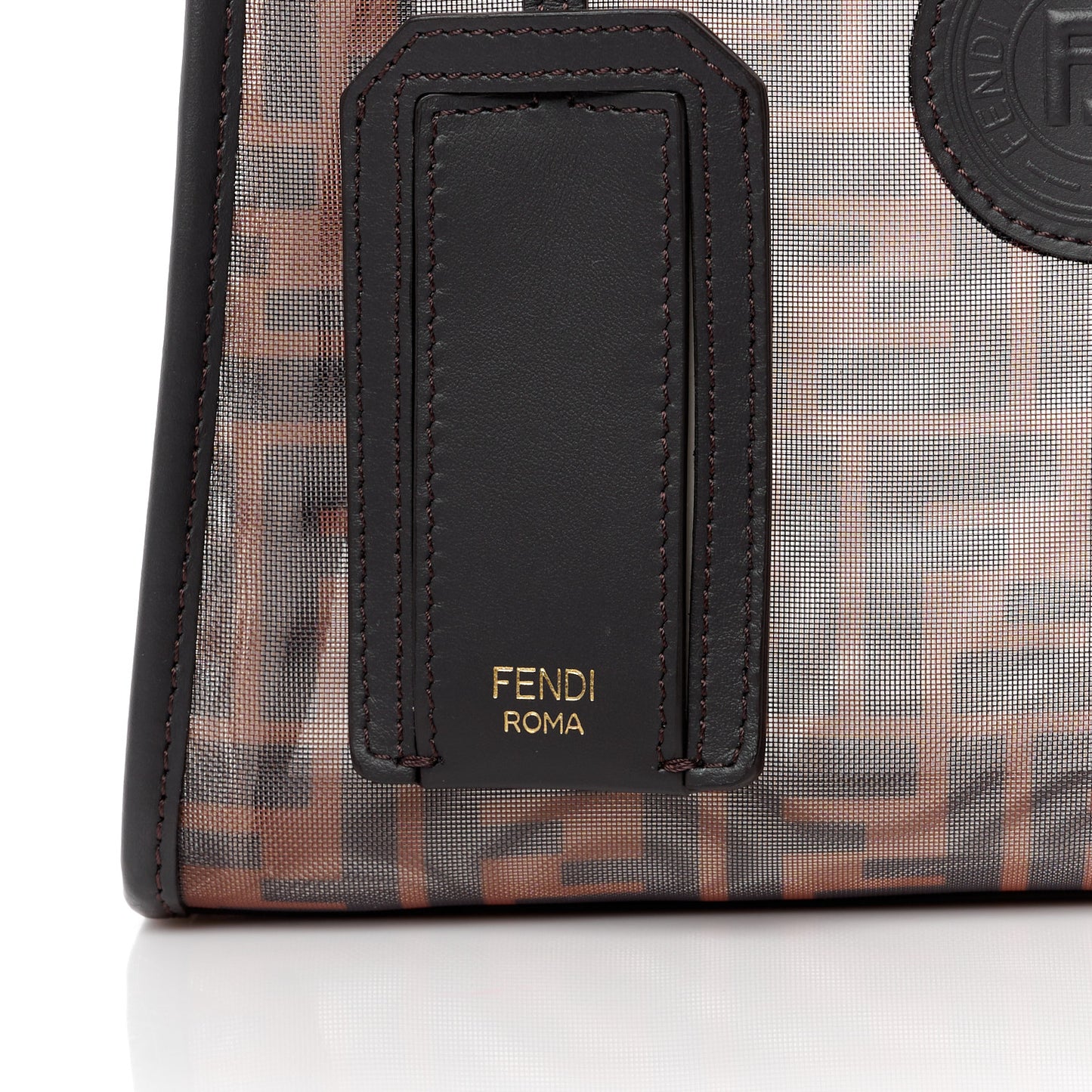 Mesh Vitello Century FF 1974 Mini Peekaboo Defender Cover Marrone Black Ebano