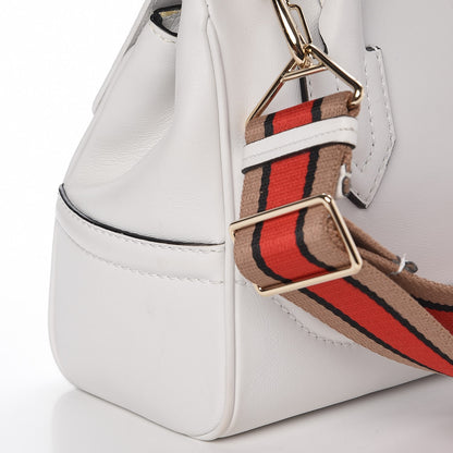 Versace Calfskin Medium Palazzo Empire Bag White 9 of 12