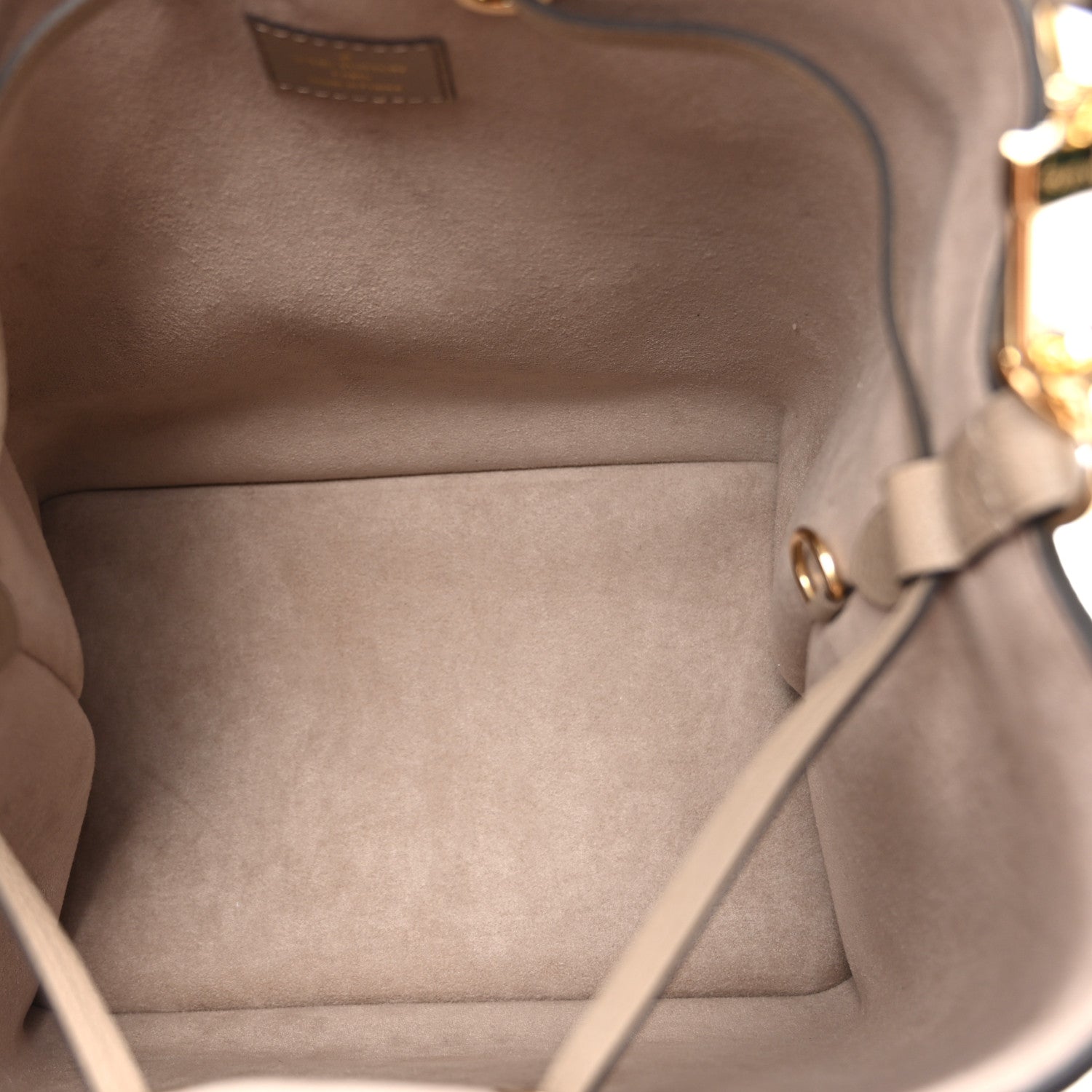 Louis Vuitton Empreinte Monogram Giant Neonoe MM Tourterelle Creme 6 of 10