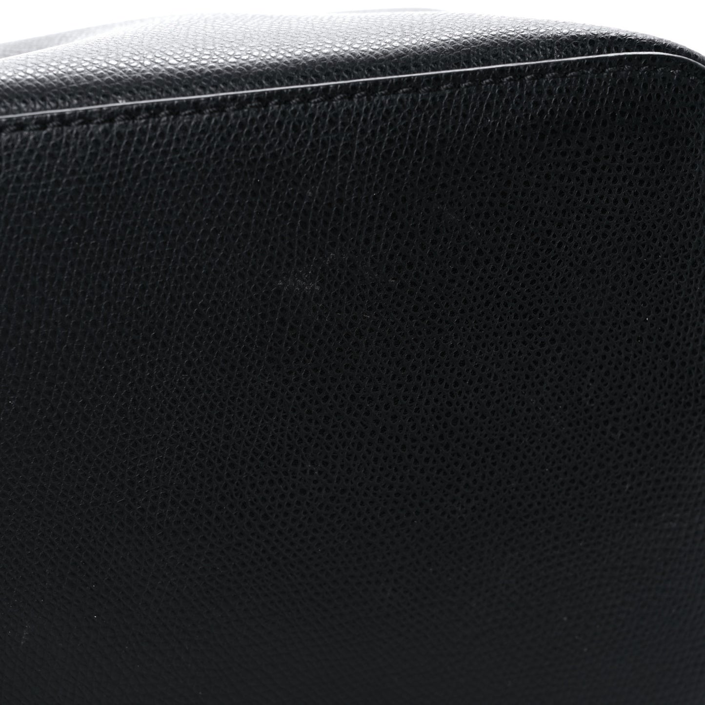 Vitello Cruise Bi-Color FF 1974 Embossed F is Fendi Drawstring Backpack Black Fragola Maya