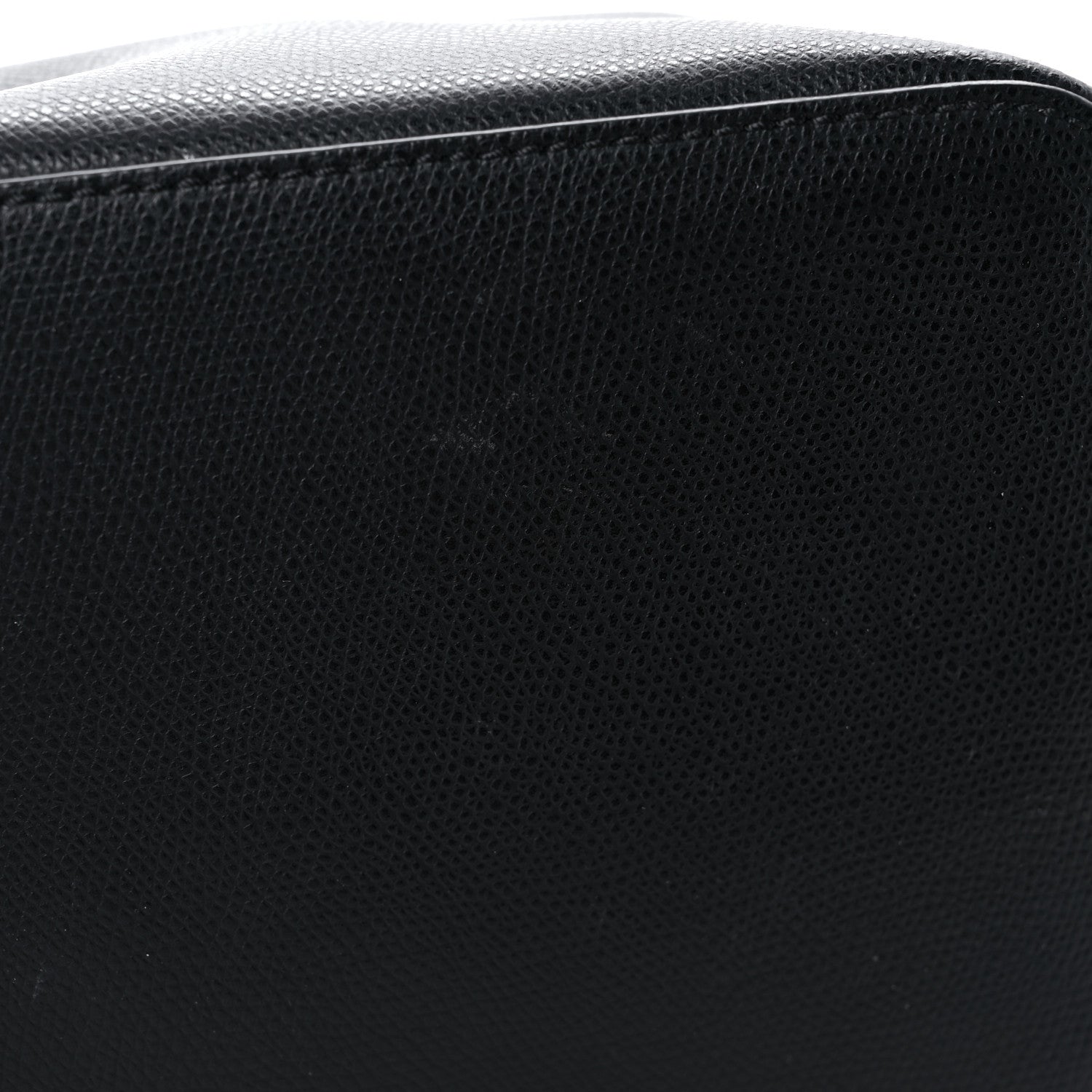 Fendi Vitello Cruise Bi-Color FF 1974 Embossed F is Fendi Drawstring Backpack Black Fragola Maya 17 of 19