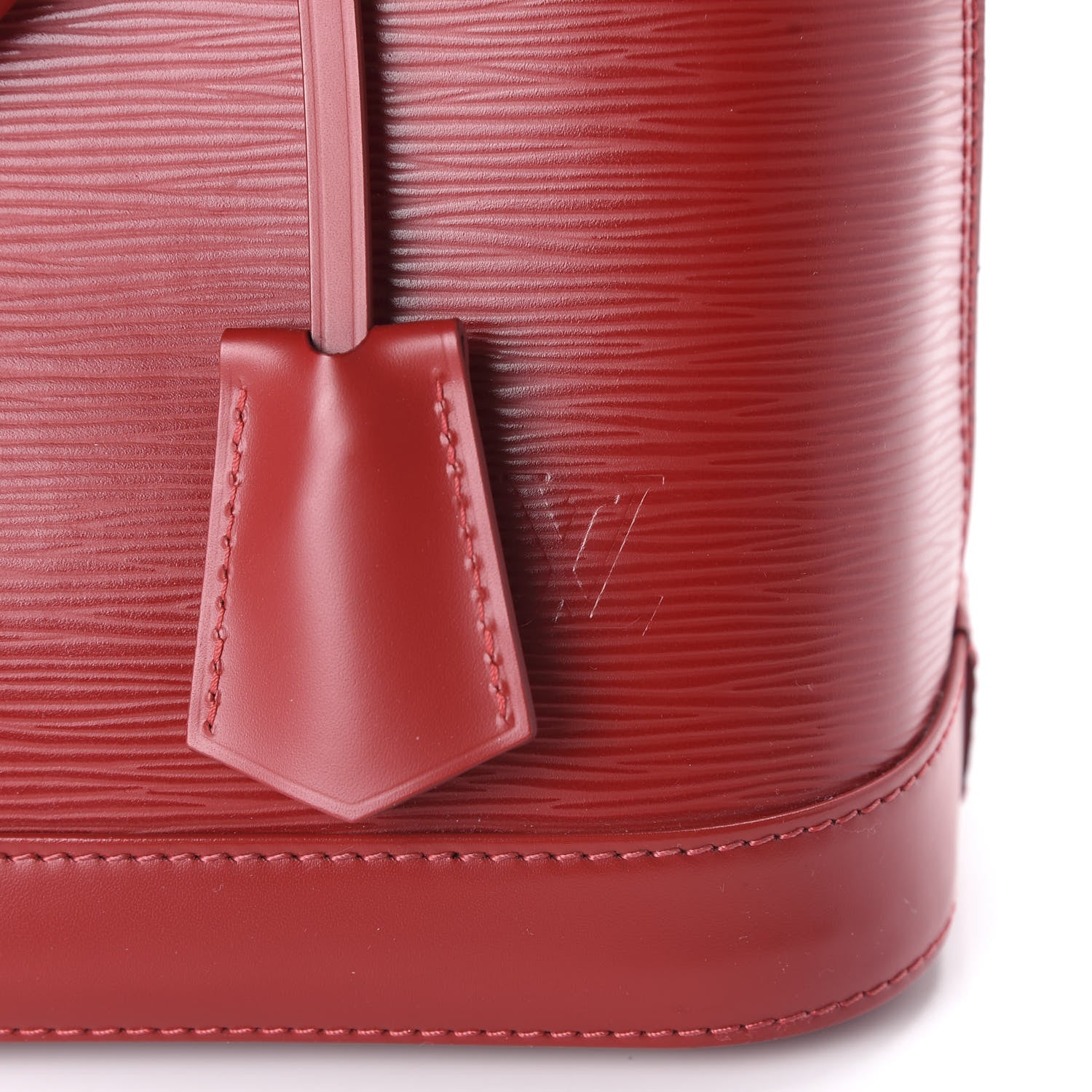 Louis Vuitton Epi Alma PM Carmine 9 of 9
