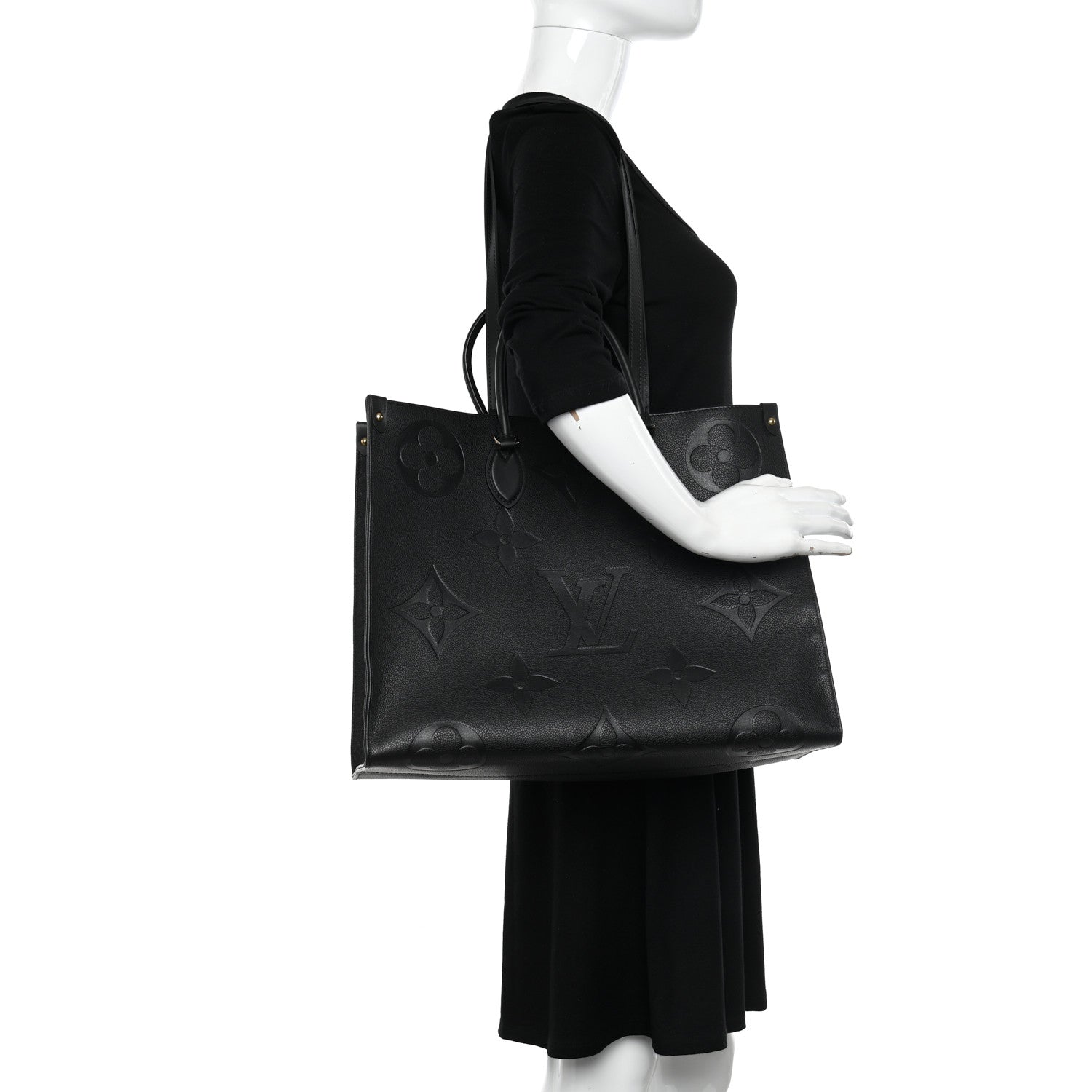 Louis Vuitton Empreinte Monogram Giant Onthego GM Black 2 of 8