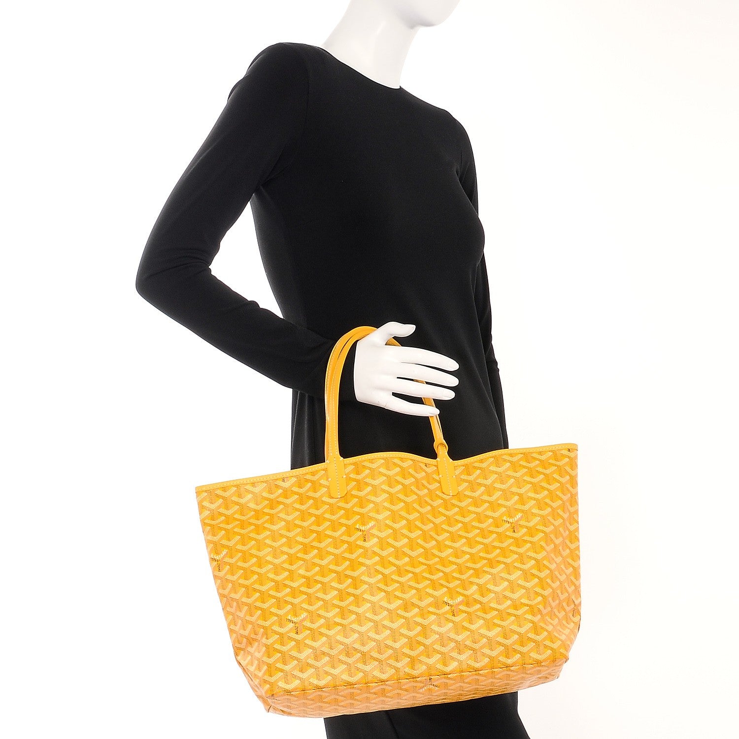 Goyard Goyardine Saint Louis PM Yellow 2 of 7