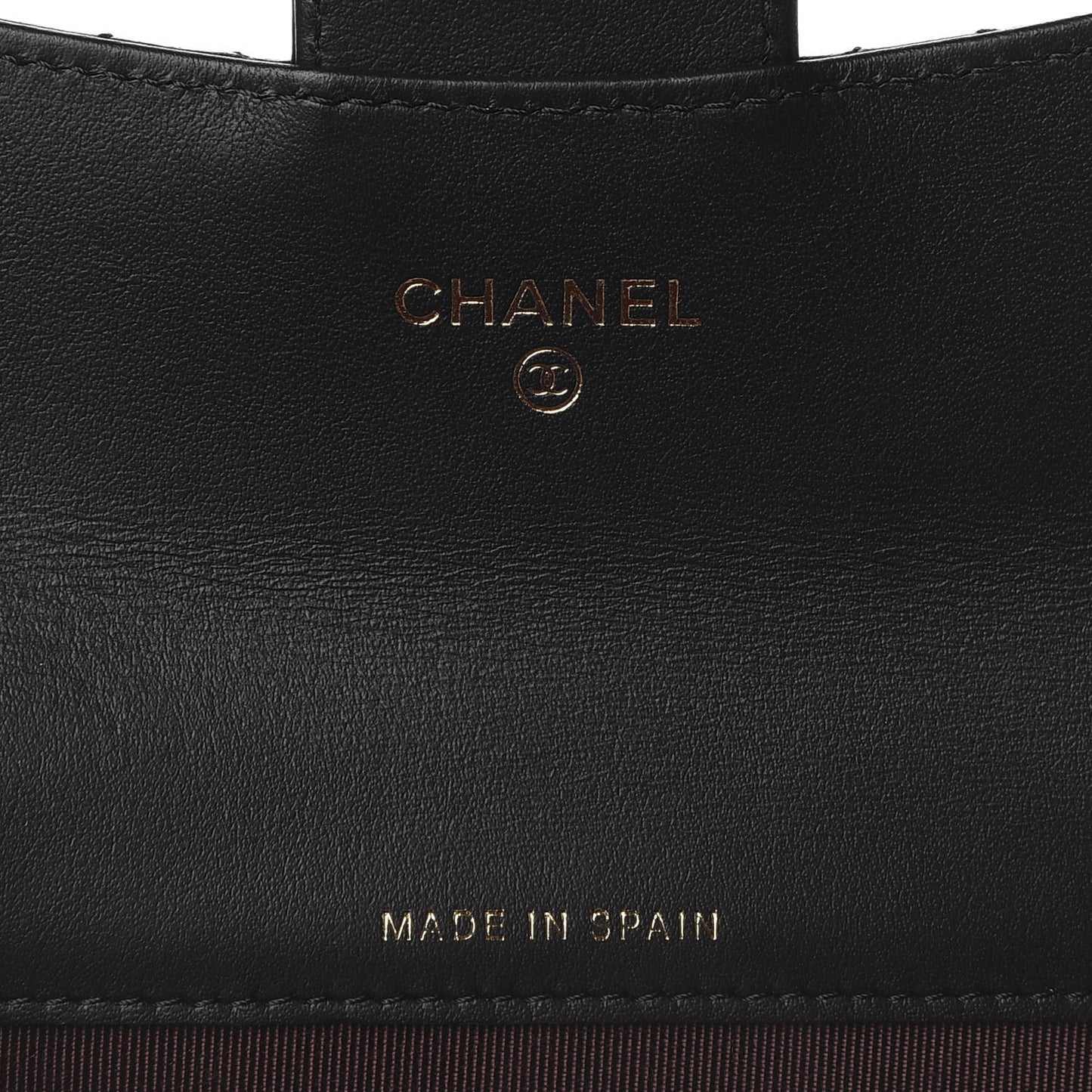 Aged Calfskin Quilted Reissue Flap Card Holder Black