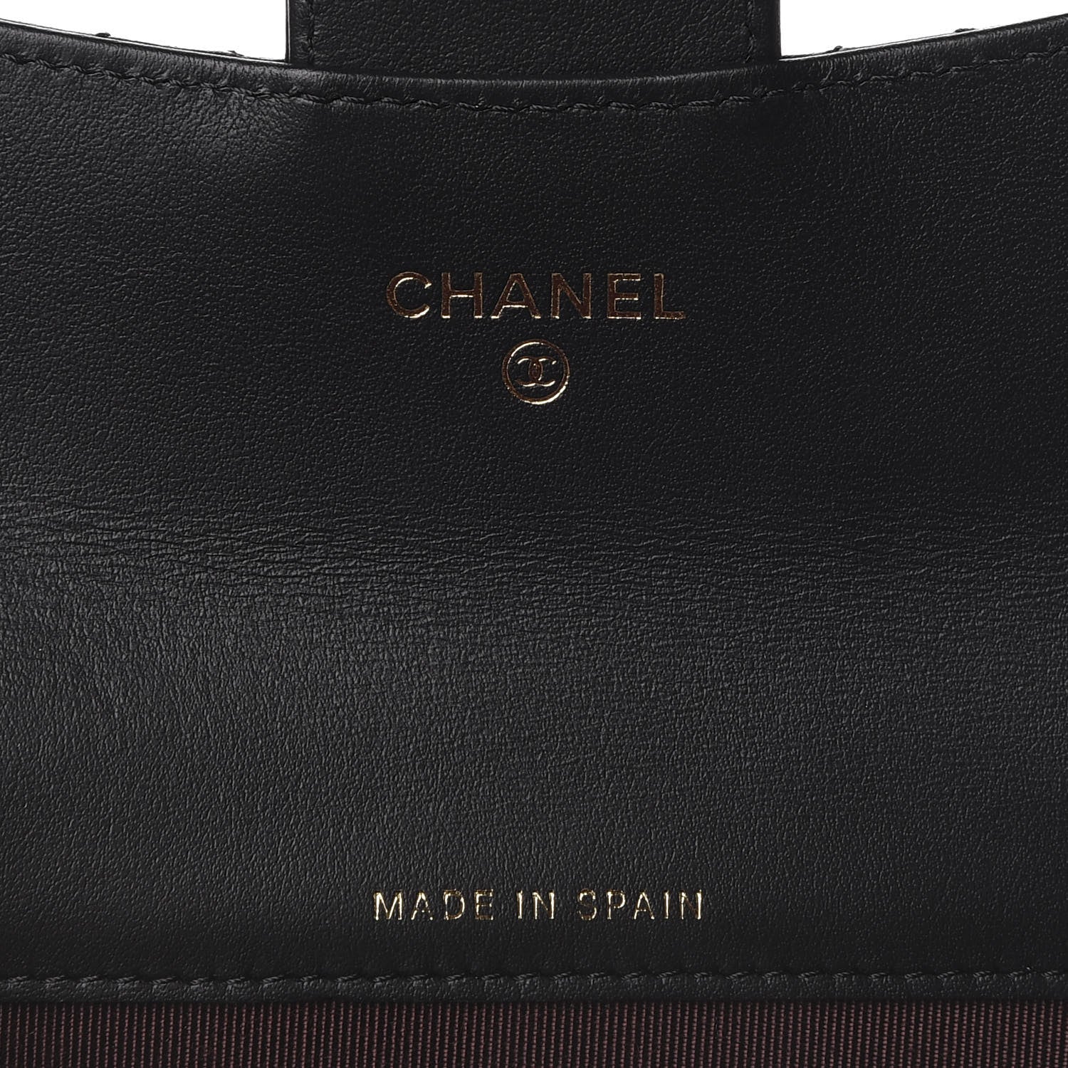 Chanel Aged Calfskin Quilted Reissue Flap Card Holder Black 6 of 8