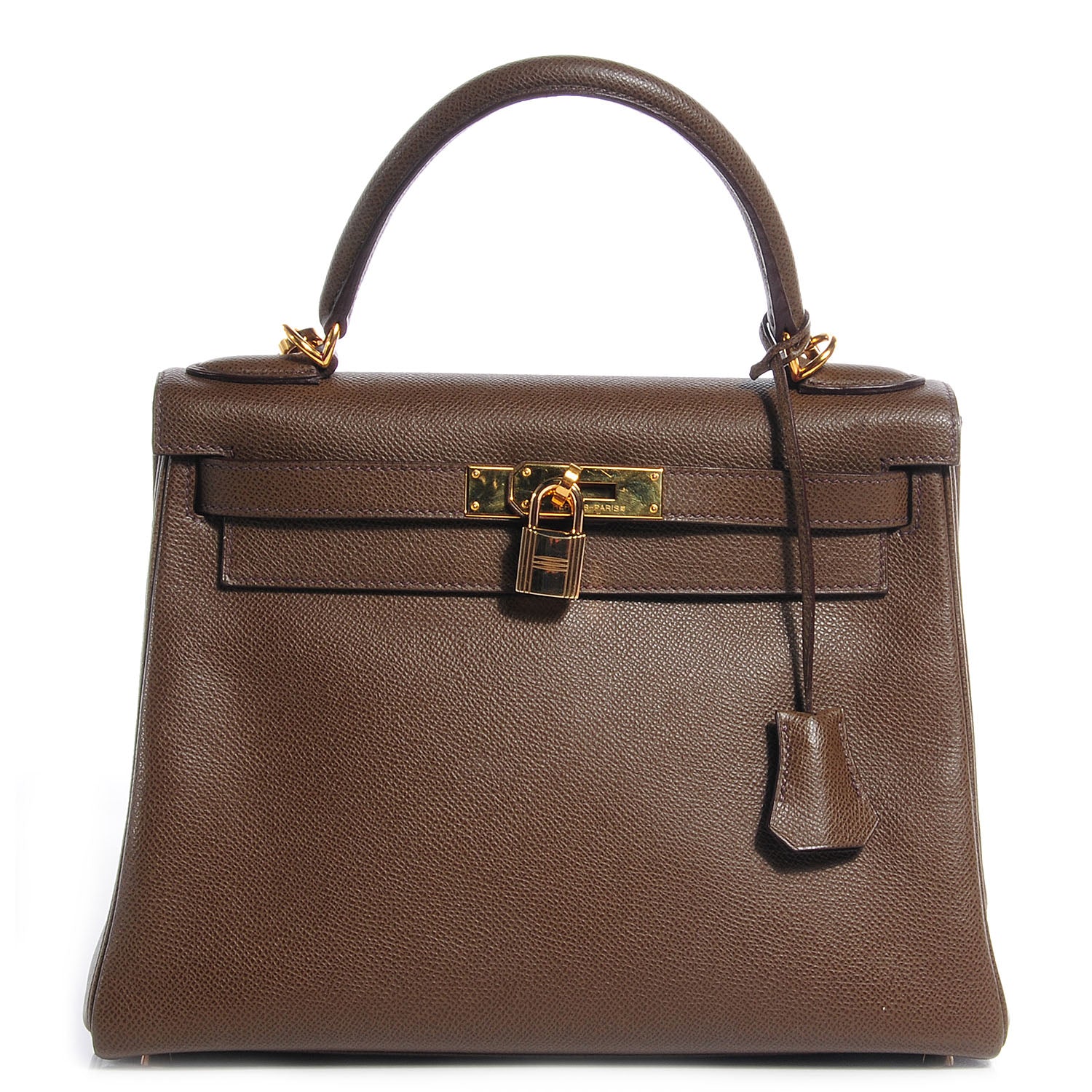 Hermes Epsom Kelly Retourne 28 Chocolate 1 of 10