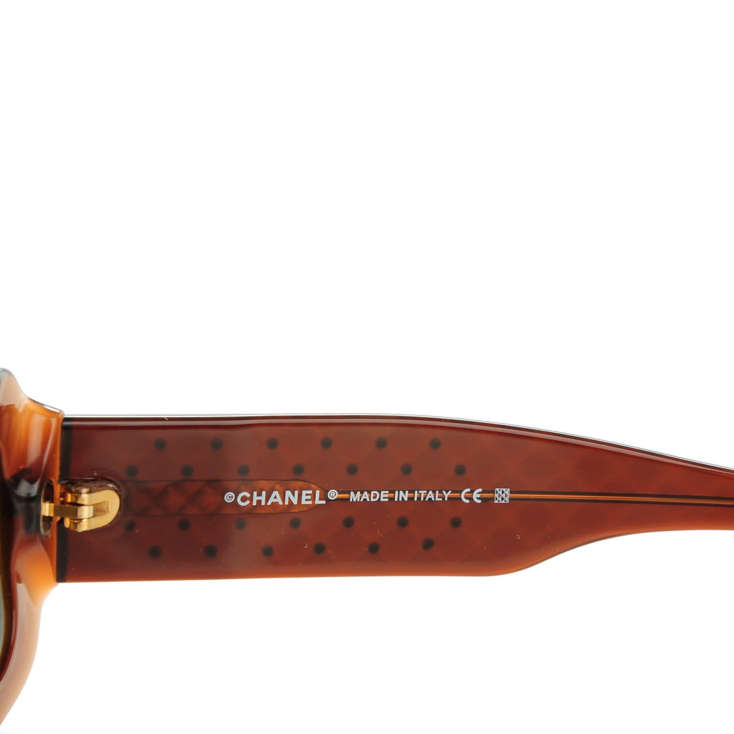 Chanel Studded CC Sunglasses 5099 Brown 6 of 8