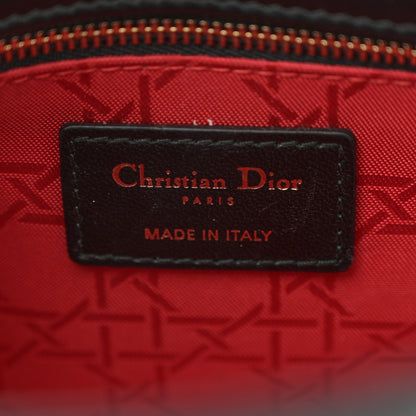 Christian Dior Lambskin Cannage Small My ABCDior Lady Dior Black 6 of 10