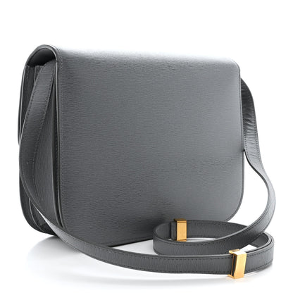 Celine Liege Calfskin Medium Classic Box Flap Bag Medium Grey 3 of 11
