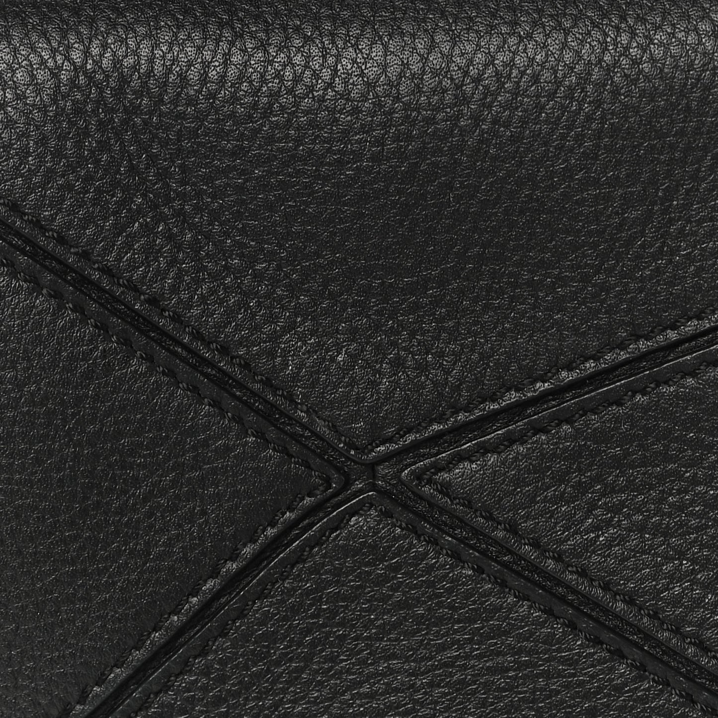 Calfskin Mini Puzzle Bag Black