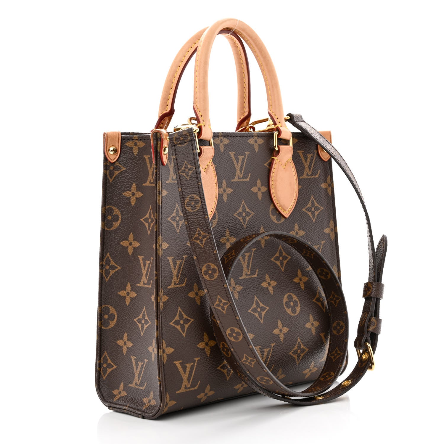 Louis Vuitton Monogram Sac Plat BB 3 of 11