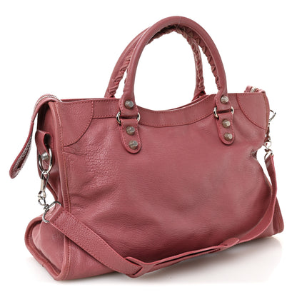 Balenciaga Agneau Giant 12 Silver Hardware City Rose Bruyere 4 of 14