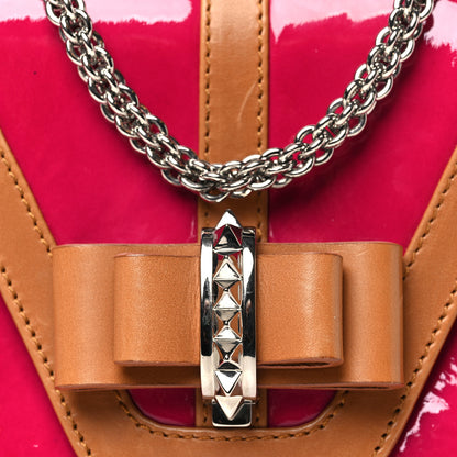 Christian Louboutin Patent Calfskin Sweety Charity Crossbody Bag Pink 7 of 10