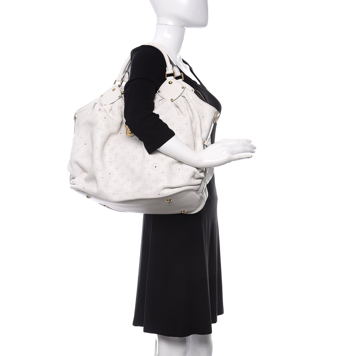 Louis Vuitton Mahina XL White 2 of 9