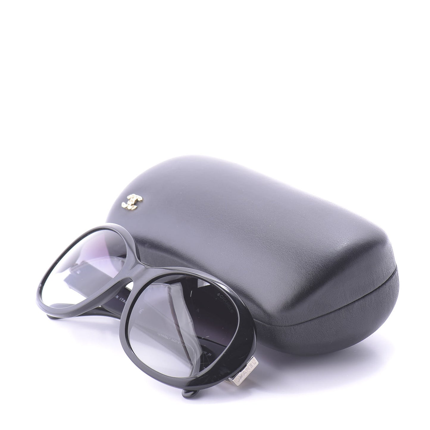 Acetate CC Turnlock Sunglasses 5235-Q Black Beige