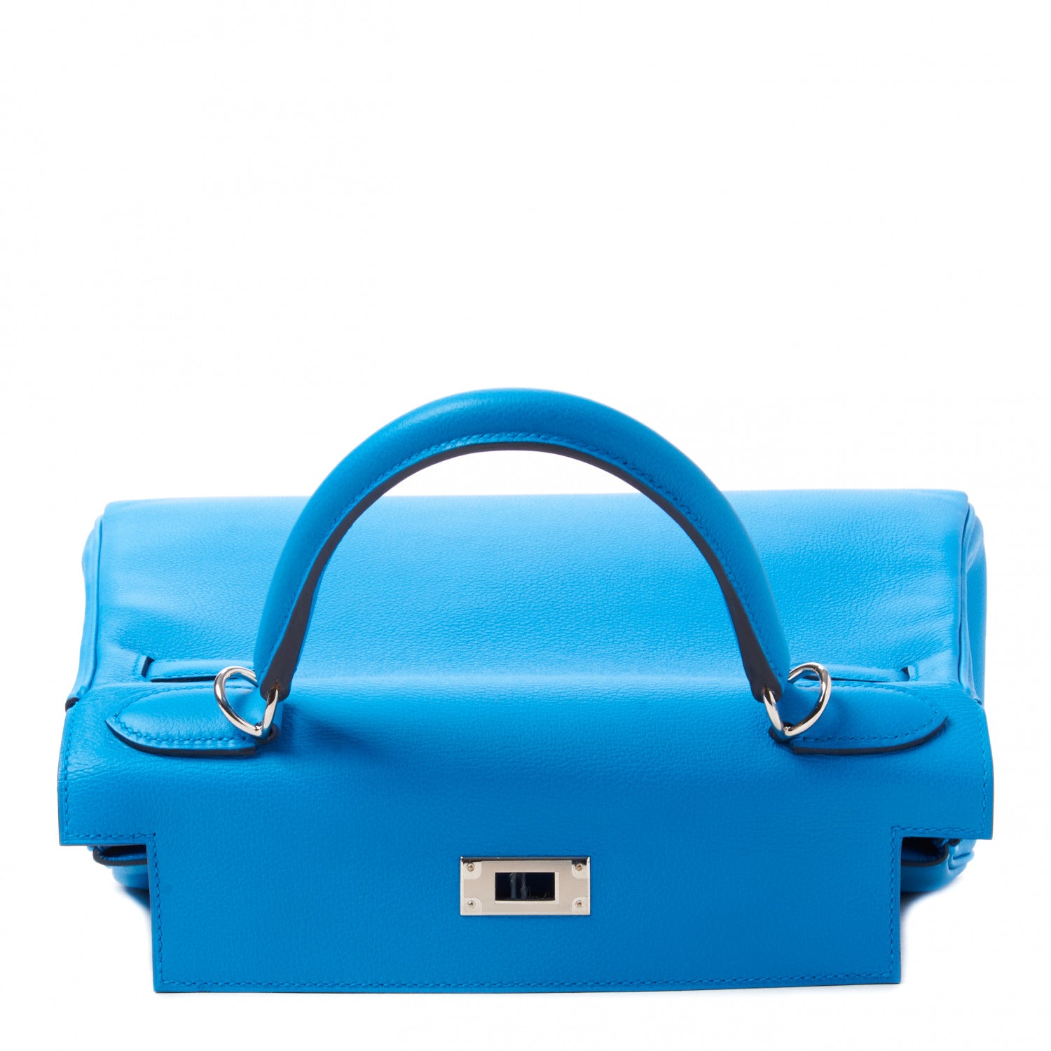 Hermes Evercolor Kelly Retourne 28 Bleu Frida 28 of 35