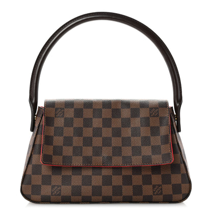 Louis Vuitton Damier Ebene Mini Looping 1 of 9