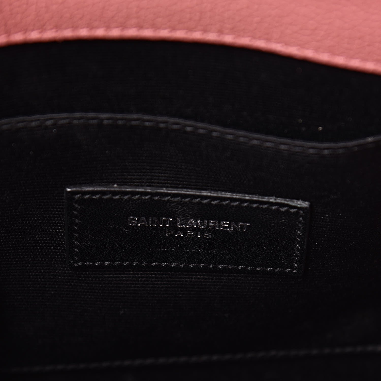 Saint Laurent Grained Calfskin Baby Sac De Jour Dark Rose 6 of 10