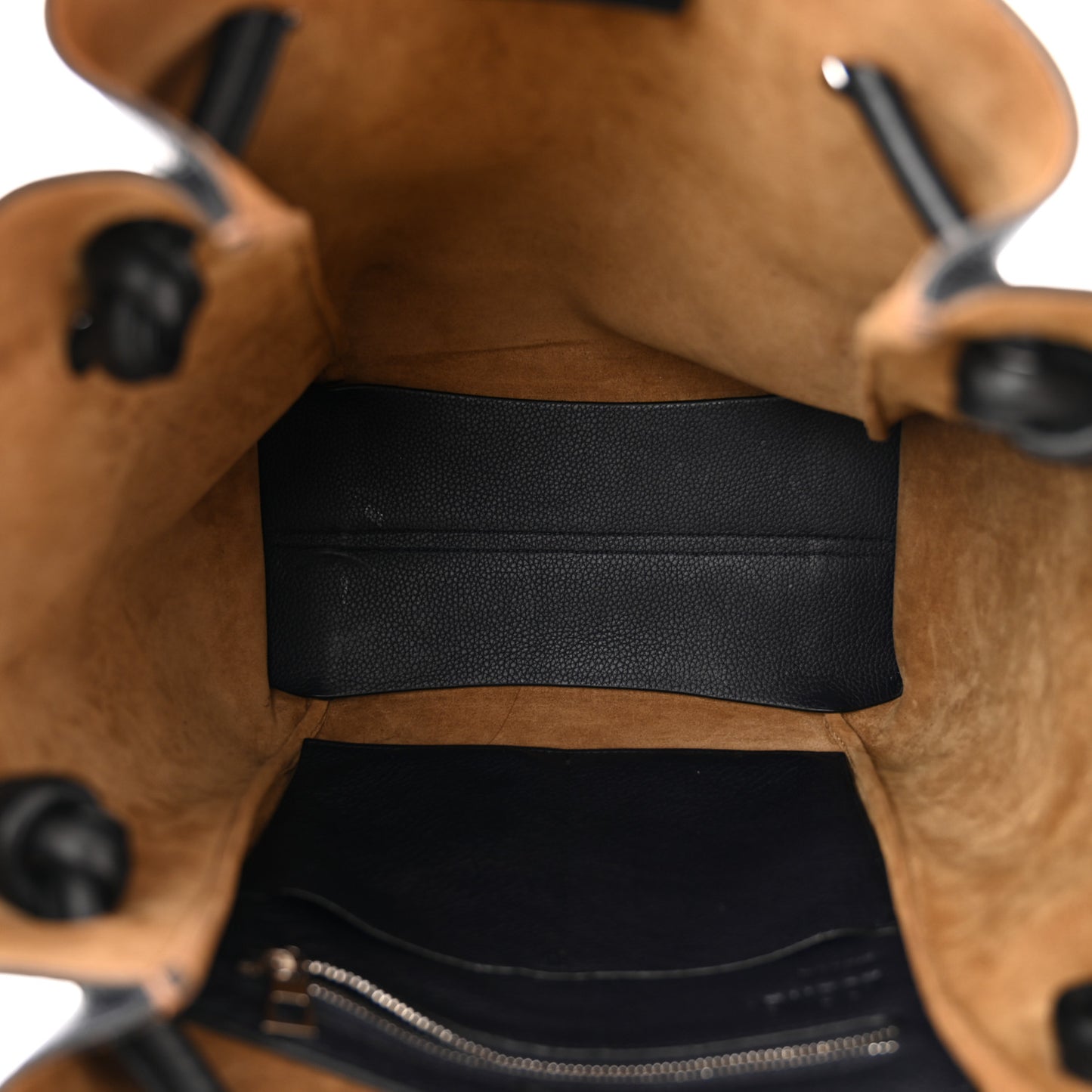 Calfskin Small Flamenco Knot Bag Midnight