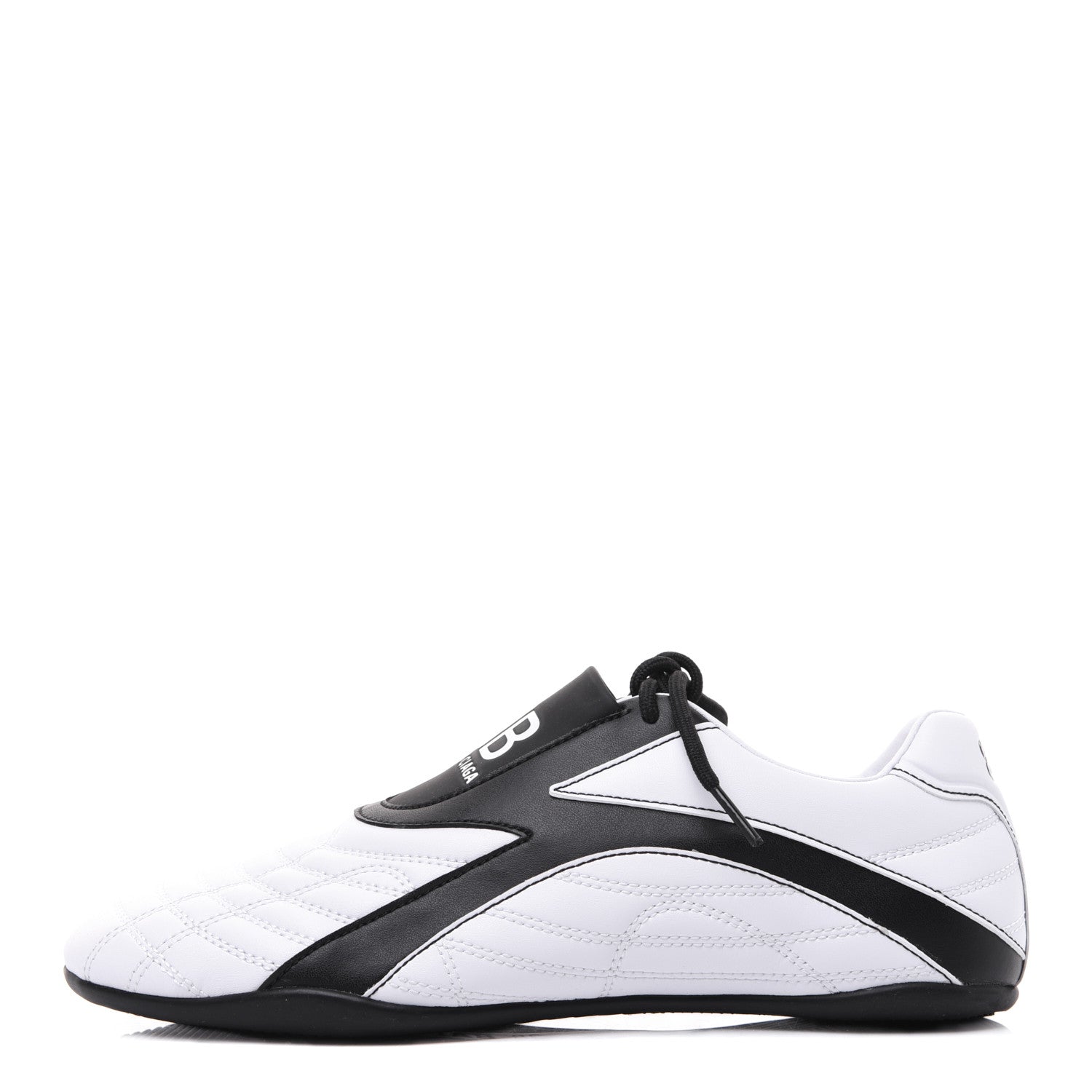 Balenciaga Polyurethane Womens Zen Sneakers 38 White Black 1 of 8
