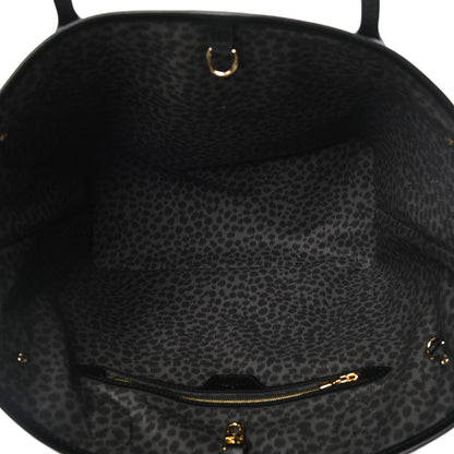Louis Vuitton Monogram Giant Wild At Heart Neverfull MM Black 5 of 5