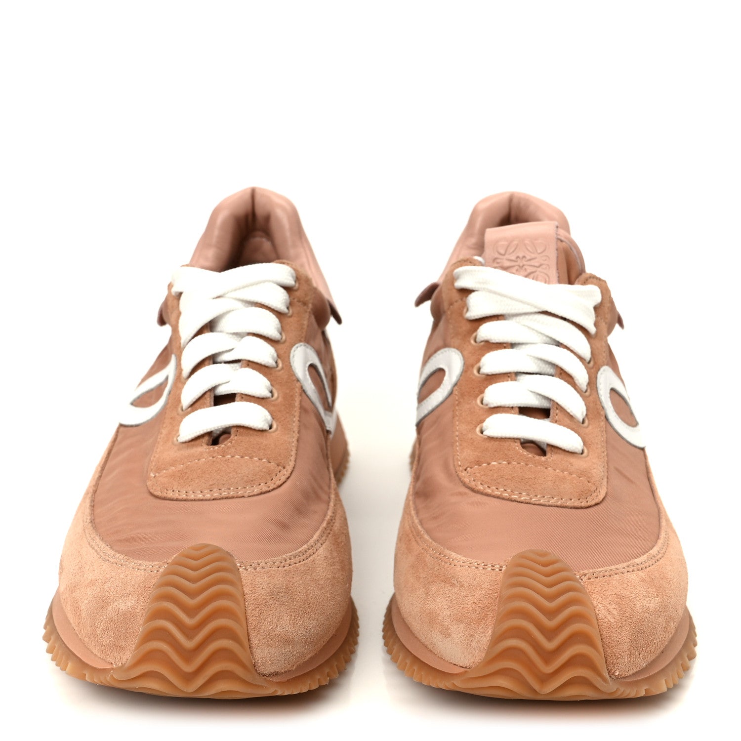 Loewe Nylon Suede Flow Runner Sneakers 40 Powder 3 of 9
