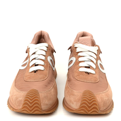Loewe Nylon Suede Flow Runner Sneakers 40 Powder 3 of 9