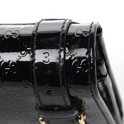 Gucci Patent Microguccissima Nice Wallet Black 8 of 12