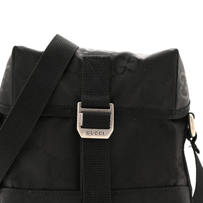 Gucci Econyl Nylon Monogram Off The Grid Messenger Bag Black 8 of 12