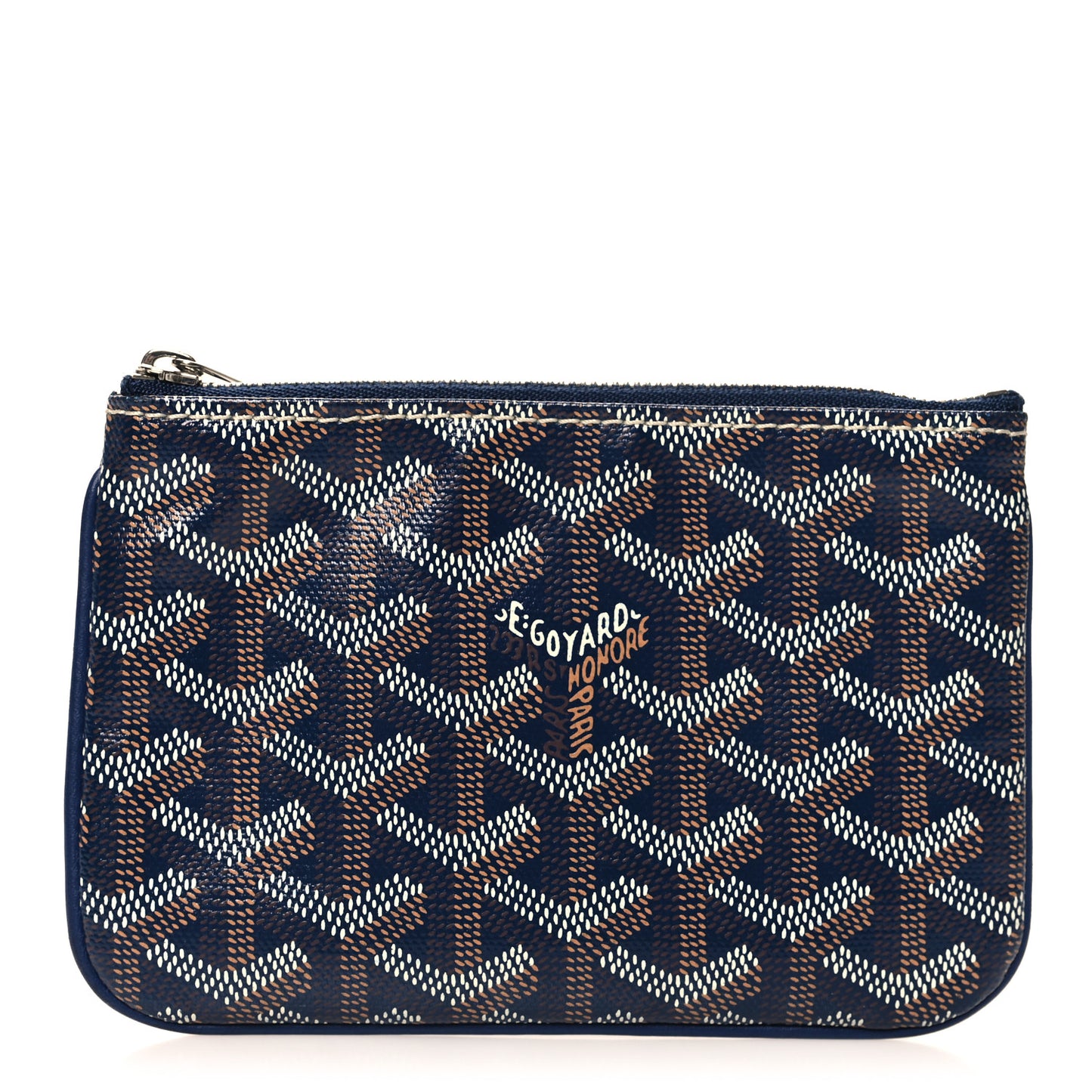 Goyardine Mini Senat Pochette Navy